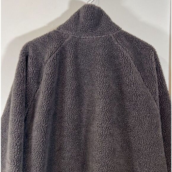 Fear of God Sherpa Fleece Full Zip Womens Mens Large Gray Oversized - Picture 4 of 12